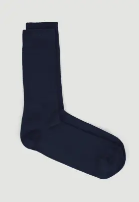 Les chaussettes en coton - Bleu marine