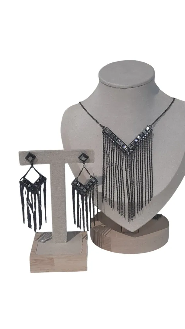 Parure collier + bo