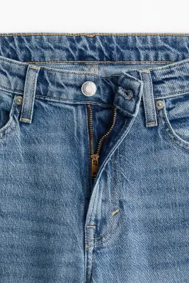 Curvy Fit Flared High Jeans - Bleu denim clair — photo 1