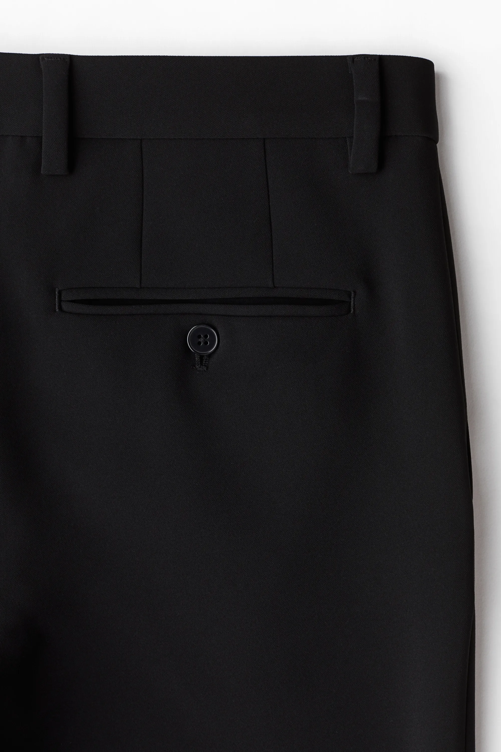 Pantalon Slim Fit Cropped - Noir