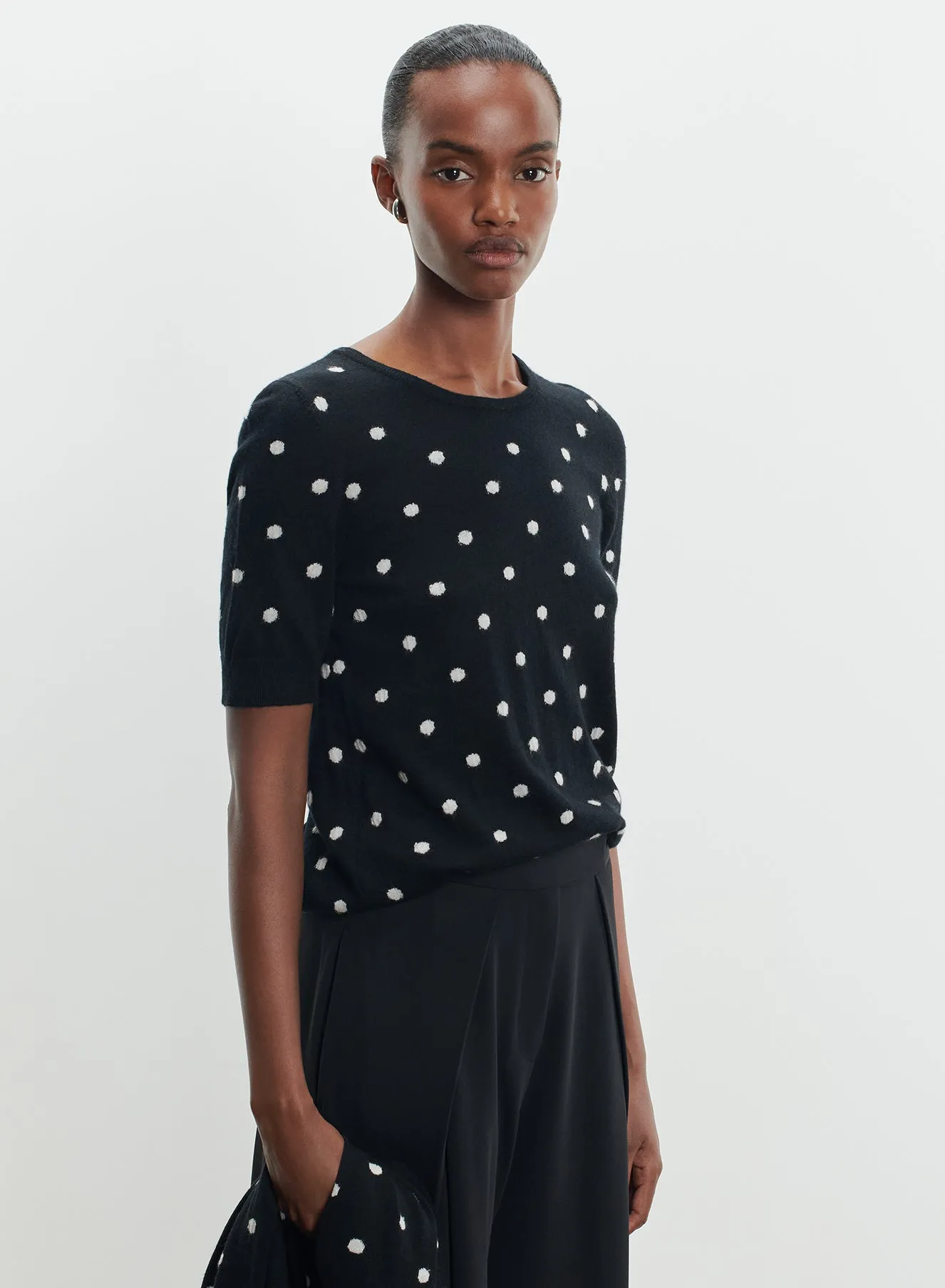 Pull en laine et cachemire