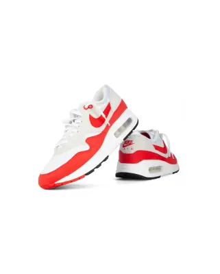 W Air Max 1 '86 Prm White University Red — photo 5