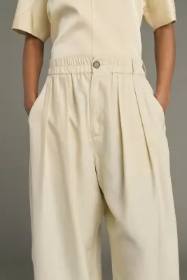 PANTALON VERNON ÉCRU — photo 5
