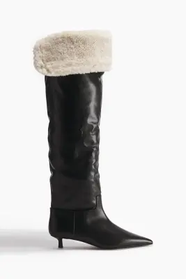 Bottes chaudement doublées - Noir — photo 3