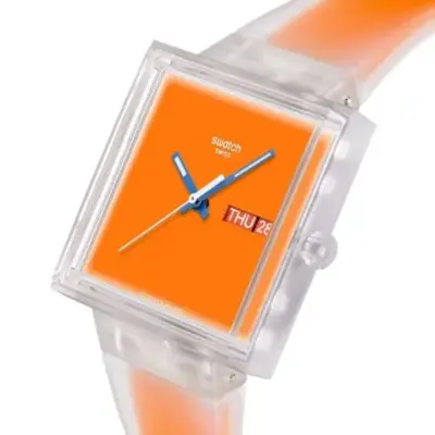 Montre Swatch SO38K704 - WHAT IF...SEE THRU ORANGE? — photo 3