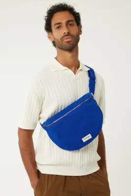 Sac banane Custine XL sergé de coton Rive Droite — photo 5
