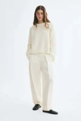 Pull oversize - Crème — photo 2