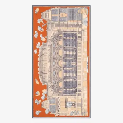 Écharpe Vivienne Orange — photo 1