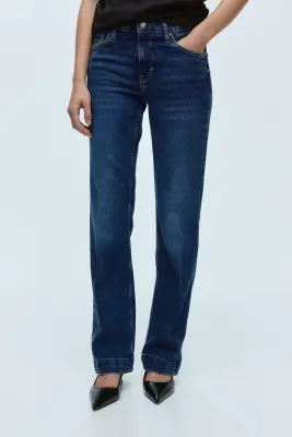 Bootcut Regular Jeans - Bleu denim — photo 1
