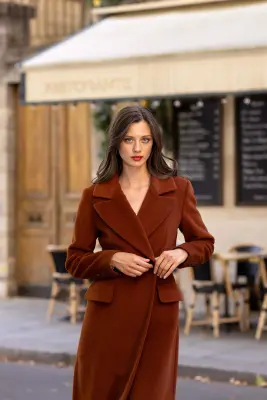 Marcelle Coat - Rust — photo 4