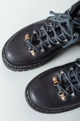 Reproduction Of Found – MEN ITALIAN ALPINE MILITARY BOOTS 390NAD – BLACK