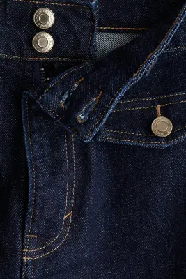 Flared High Jeans - Dark denim blue — photo 2