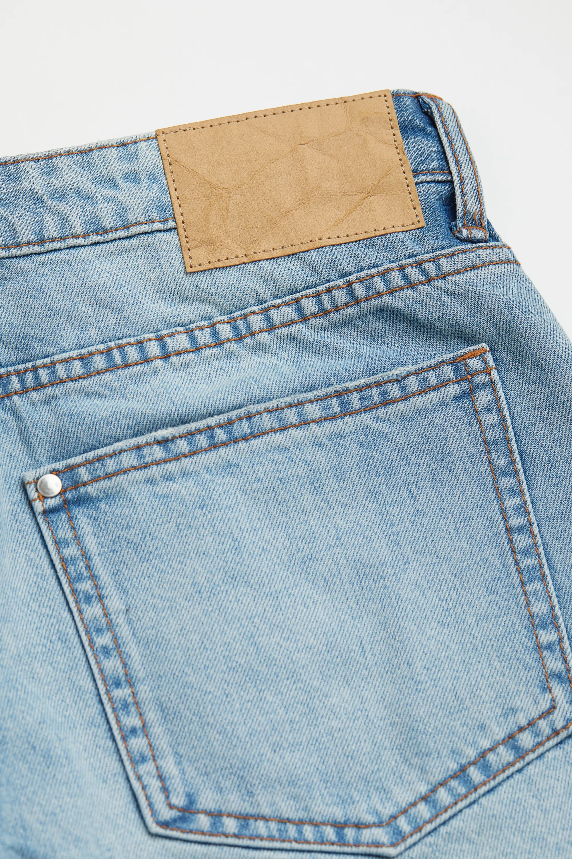 Short en jean Slim - Bleu denim clair
