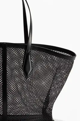Sac shopping façon filet - Noir — photo 4