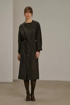 ROBE CASSANDRE CHARBON