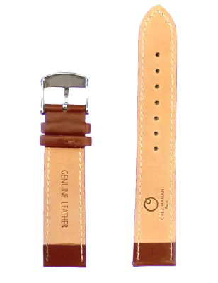 Bracelet 20 mm Marron Silver — photo 2