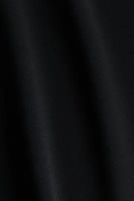 Pantalon plissé avec cordon de serrage - Noir — photo 4