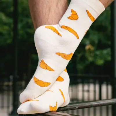 Chaussettes Croissant Coucou Suzette — photo 3