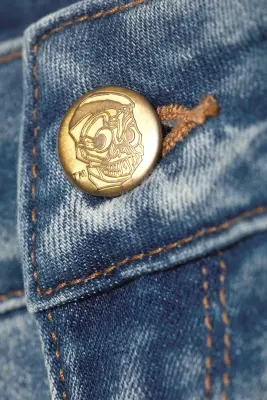 Mini-jupe denim Booty Bei - Blue Moon - Bleu moyen — photo 5