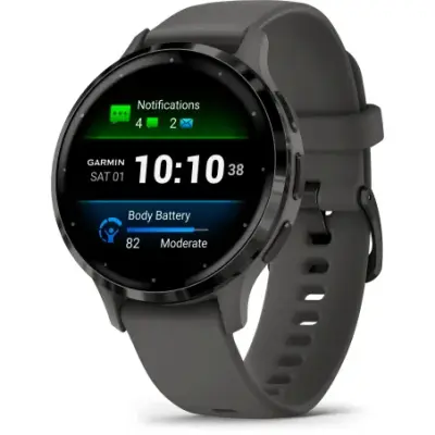 Garmin Venu 3S Gray avec bracelet gris foncé 010-02785-00 — photo 1