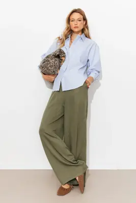 Pantalon large et fluide Femme — photo 3