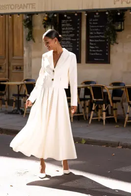 Madeline Skirt - White — photo 4