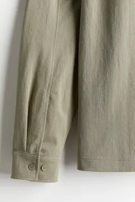 Chemise utility wear Regular Fit - Vert kaki — photo 2