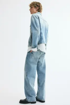 Loose Jeans - Bleu denim — photo 4