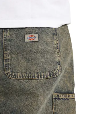 Madison Denim Short Yellow Fade Indigo — photo 4