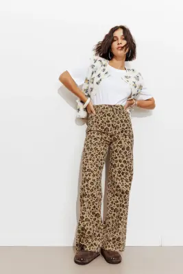 HECTOR pantalon large léopard — photo 4