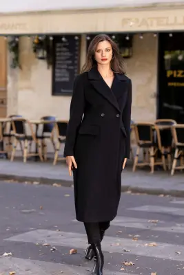Marcelle Coat - Black — photo 4