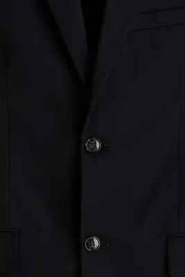 Veste Slim Fit - Bleu marine — photo 5