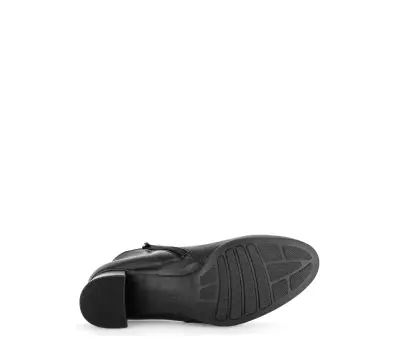 Bottines Gabor 72.827.57 Noires - Cuir Lacets Grande Pointure Femme — photo 5