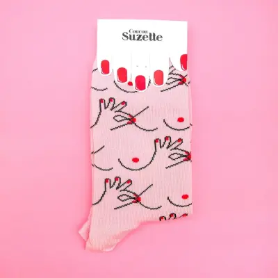 Chaussettes Tétons – Coucou Suzette — photo 2