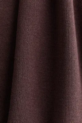 Pantalon en maille fine - Taupe foncé — photo 3