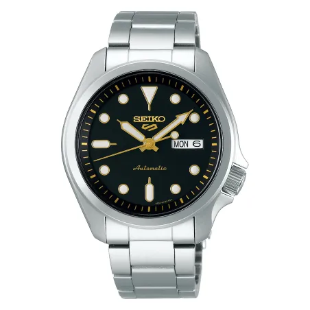 Montre Homme Seiko 5 Sport Automatique acier cadran noir SRPE57K1
