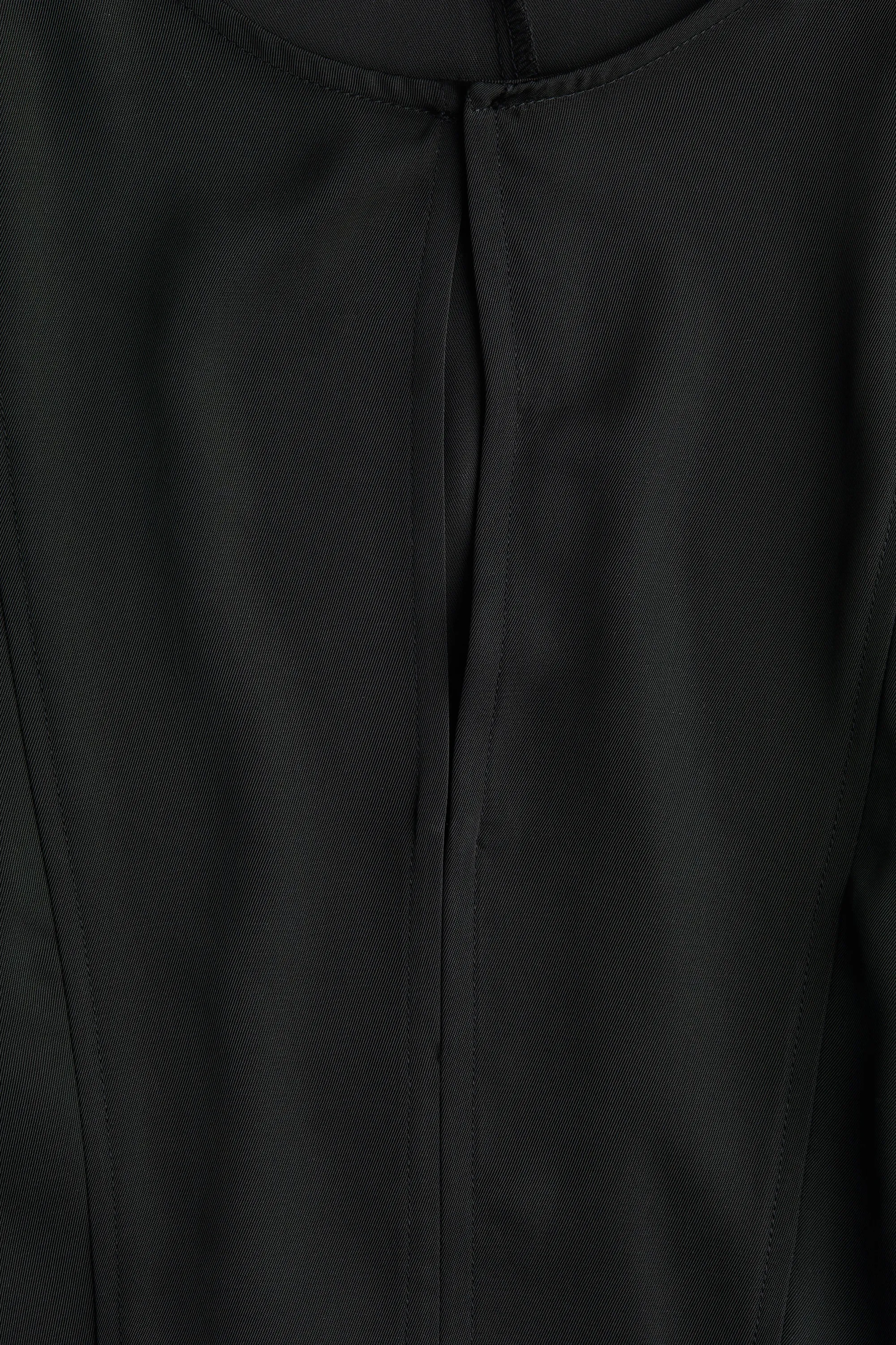 Robe en twill - Noir