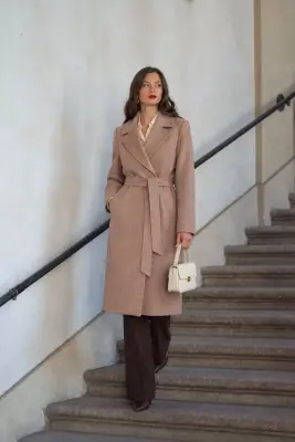 Giselle Wrap Coat — photo 1