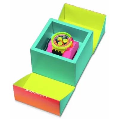 Swatch Neon SB06J100 - SWATCH NEON TO THE MAX — photo 4