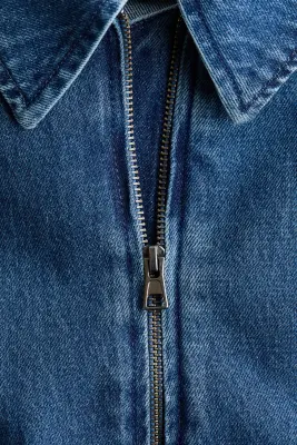 Veste oversize en denim - Bleu denim — photo 5