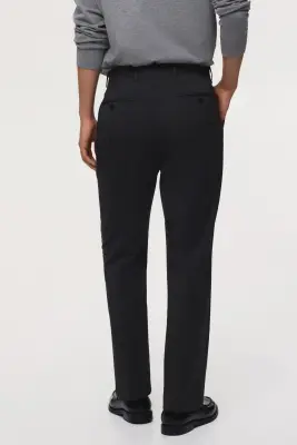 Pantalon de costume Slim Fit - Gris foncé — photo 1