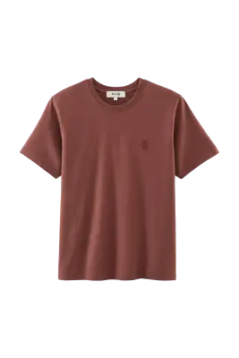 Tee-shirt Bree brodé chocolat — photo 5