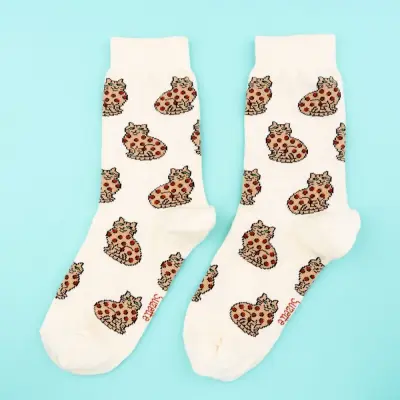 Chaussettes Chat Bengal Coucou Suzette — photo 4