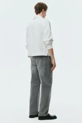 Loose Jeans - Gris denim clair — photo 3