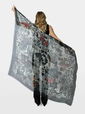 Foulard Kerry Butterfly Lace 135 — photo 4