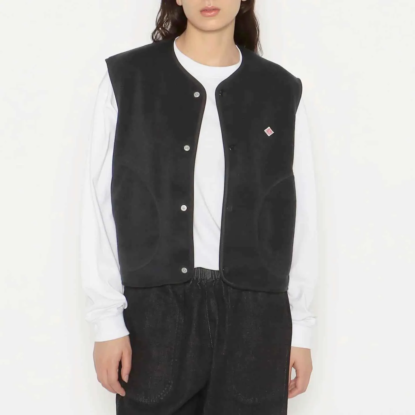 Gilet polaire sans manche Danton - Noir