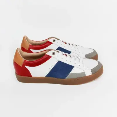 Baskets Hiba Bleu Blanc Rouge — photo 5
