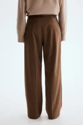 Pantalon chic - Marron — photo 2