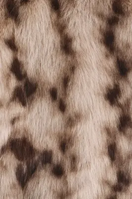 Manteau duveteux - Beige/moucheté — photo 5
