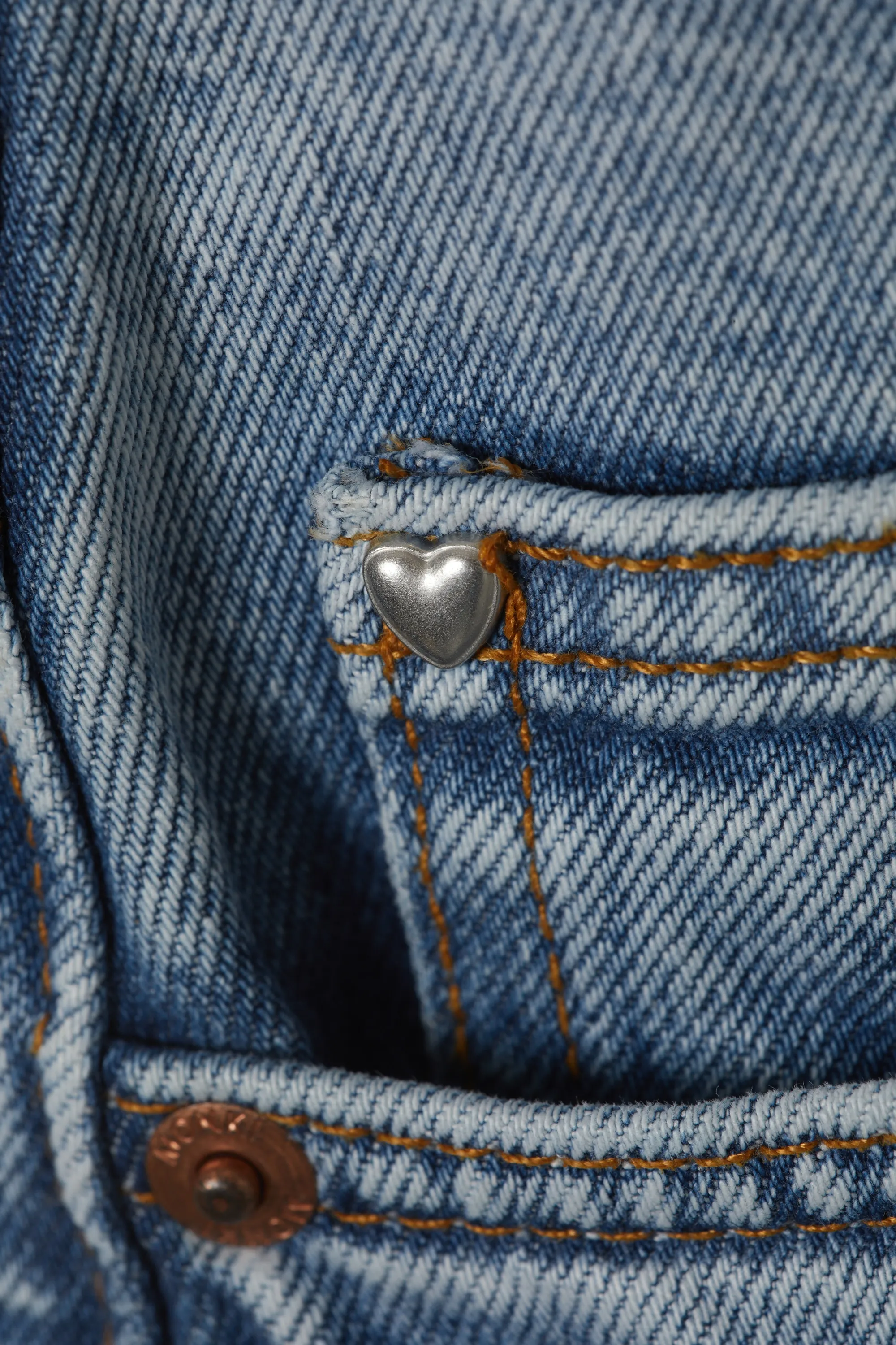 Jean Barrel taille haute - Bleu frais - Bleu clair